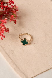 Heliophilia Silver Anillo de Metal Dorado CY9850 Talla Única